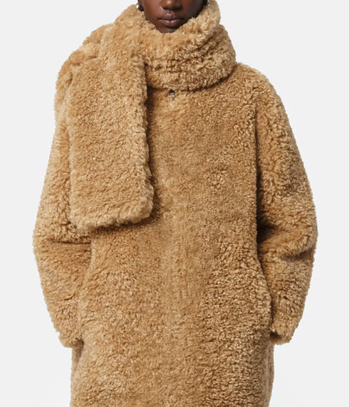 Kai Boucle Scarf - Camel